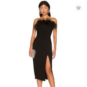 Black Likely Midi Dress
